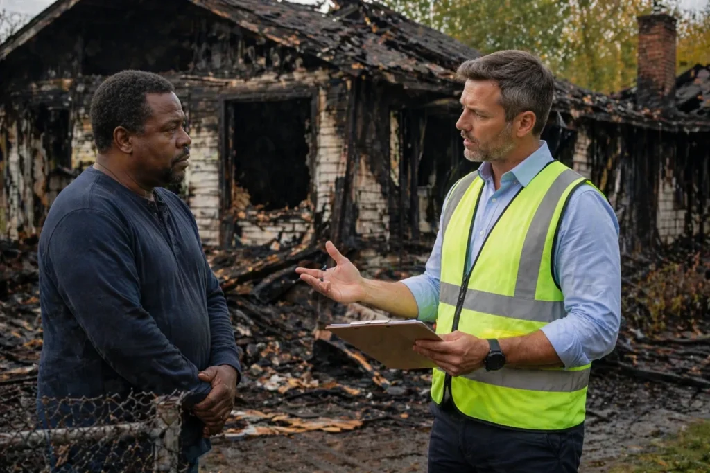 Inside the Fire Insurance Adjuster Process 1