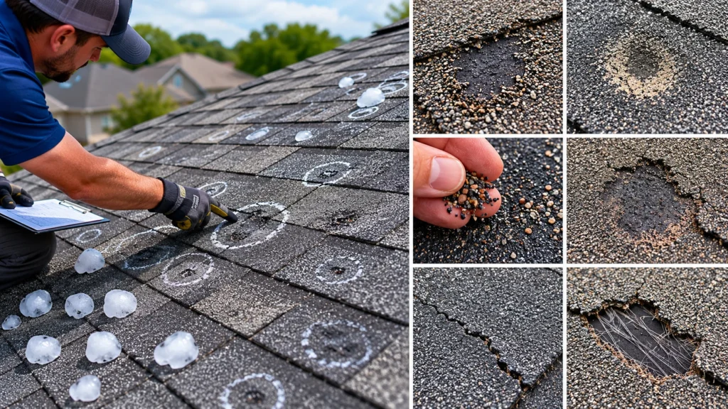 Hail Damage Roof Insurance Claim 5